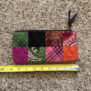 Vintage Vera Bradley Quilted Patchwork Cosmetic Pouch